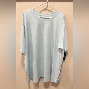 NWT Men’s Mint Green Athletic Works Tee Sz 3XL T-shirt Workout Shirt